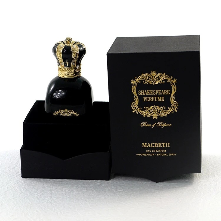 Black Base and Lid Velvet Perfume Box